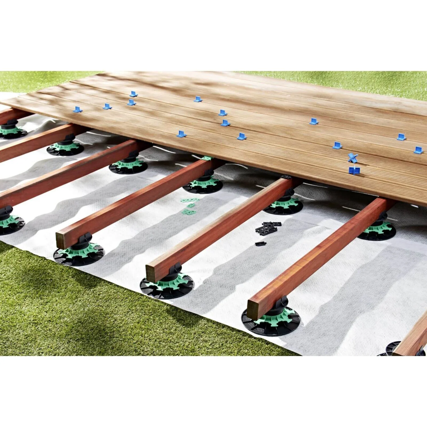 Jouplast Adjustable Decking Riser - Pack Of 10 - Image 6