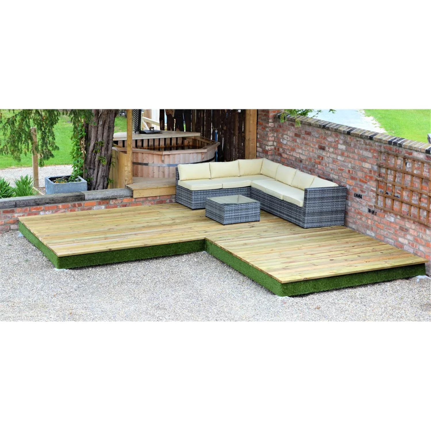 None Swift Deck Complete Decking Kit - Corner - 4.75 X 4.7m - Image 9