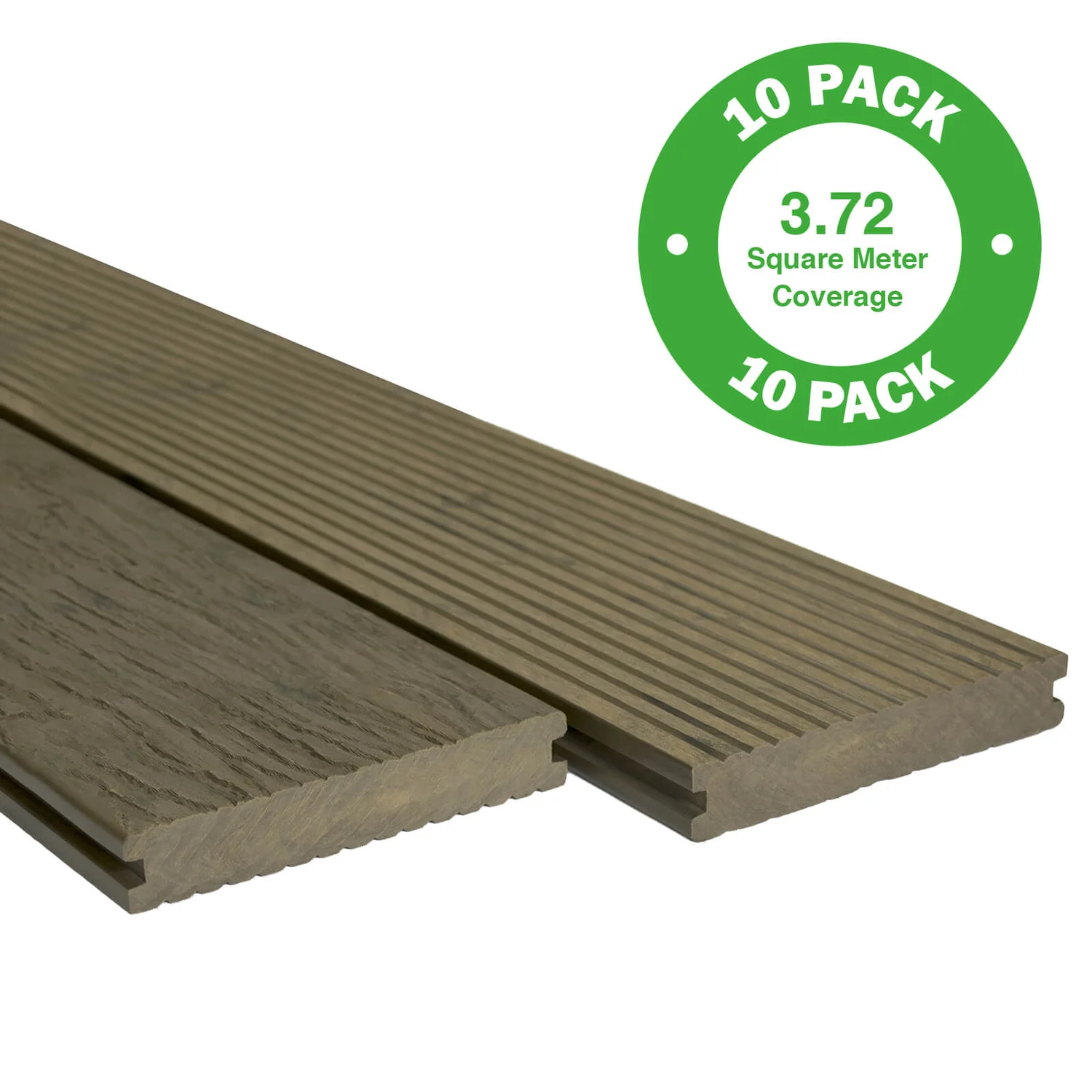 Heritage Composite Decking 10 Pack Oak - 3.72 M2 - Image 3