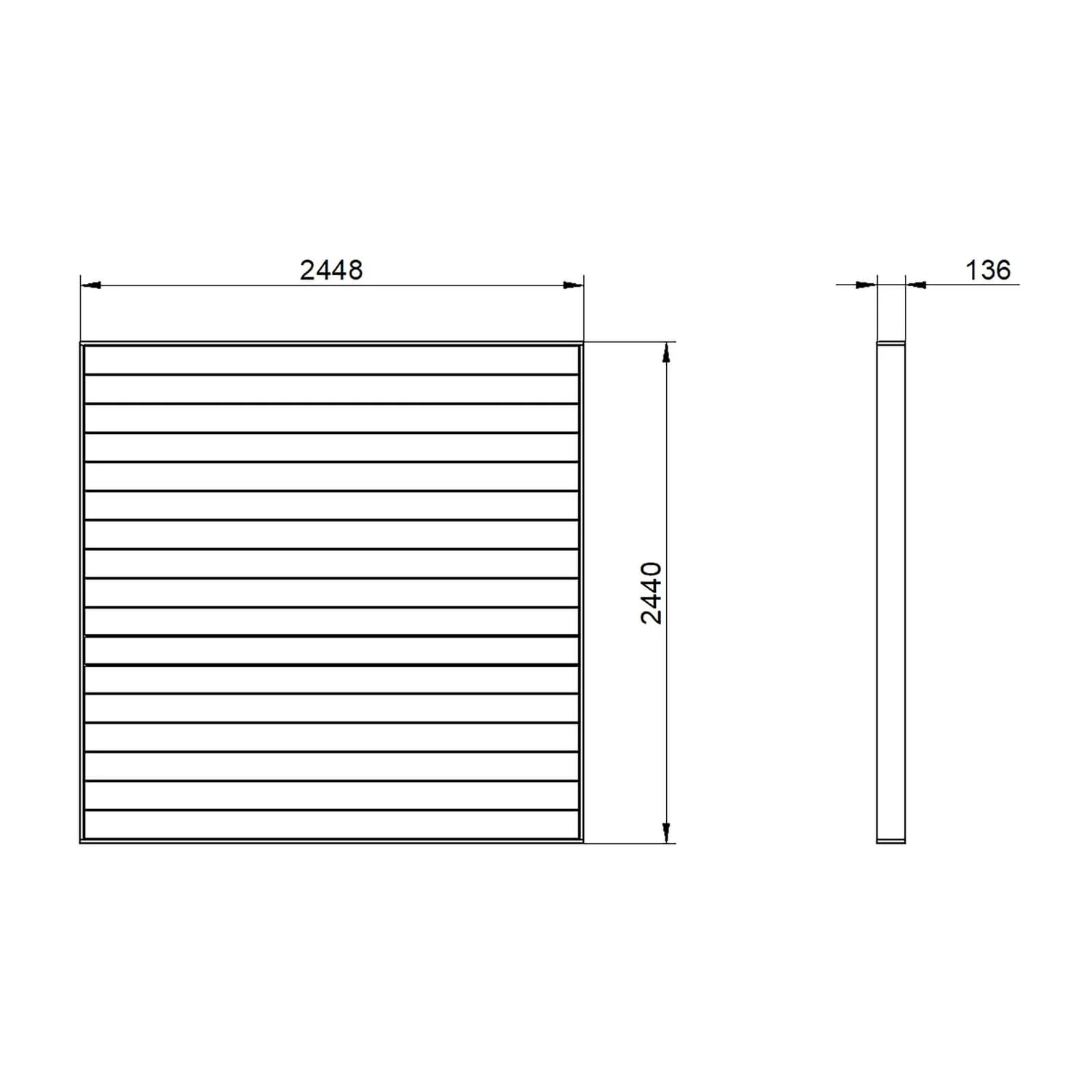 Ecodek Composite Deck Kit - Brown - Image 9