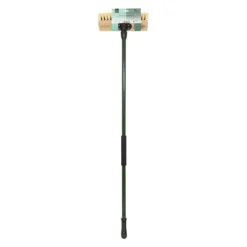 Charles Bentley Charnwood Dual Fill Wooden Broom - 300mm