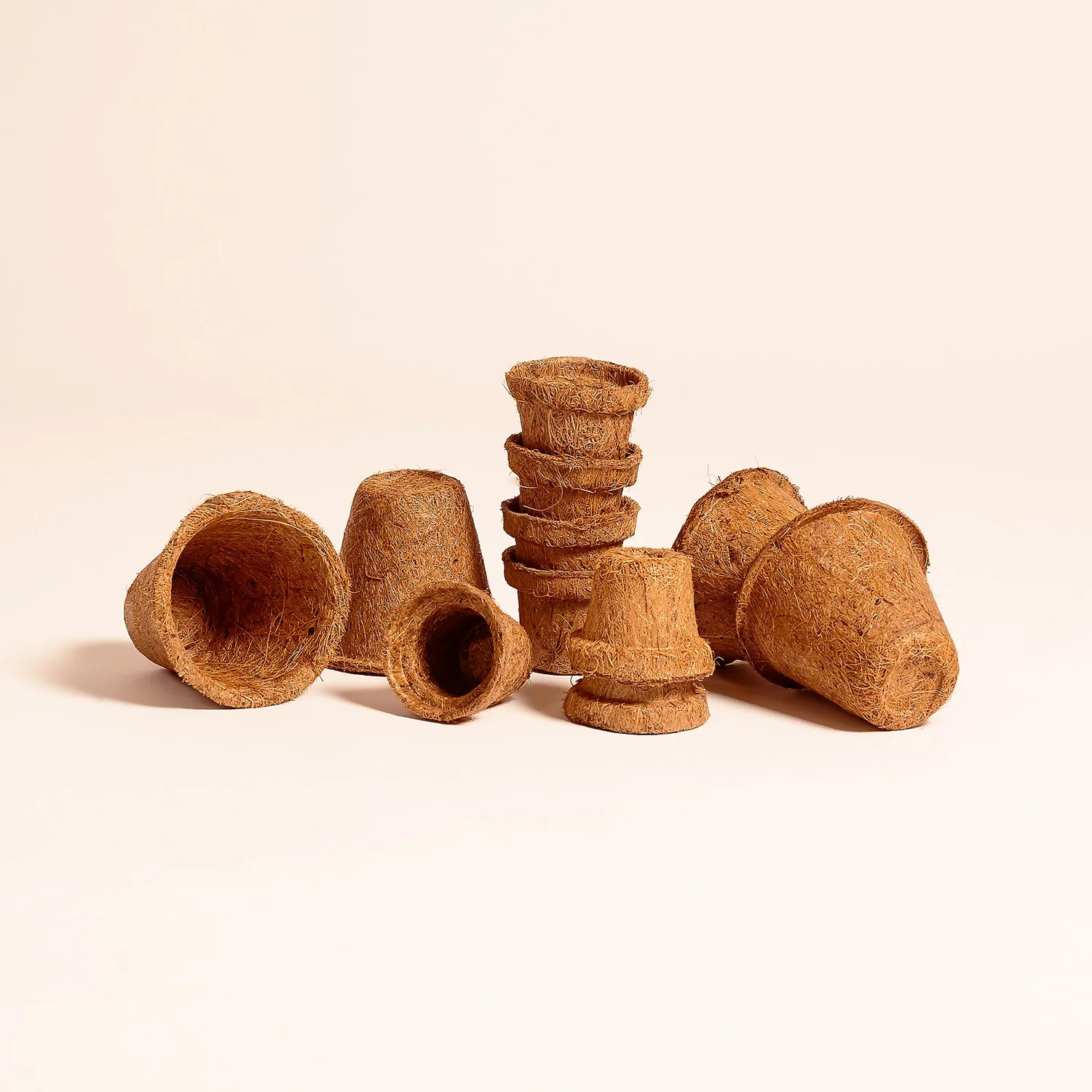 Coco & Coir Round Fibre Pot - 20cm - Image 4