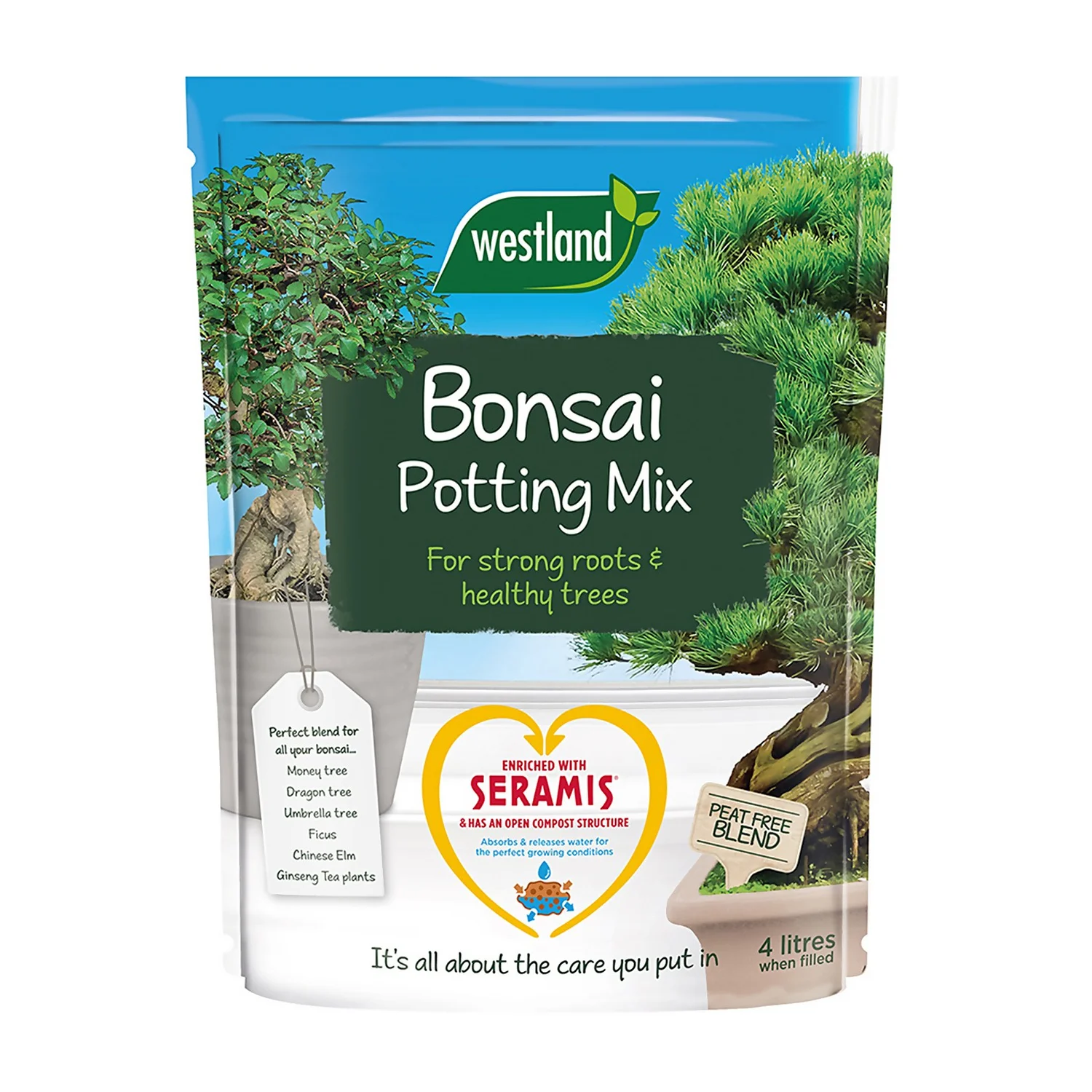 Westland Bonsai Potting Mix Peat Free 4L